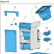 Renfert Silent V4 Filter Unit cpl. (Main Filter) 900021513